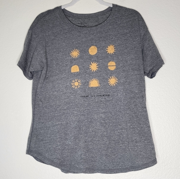 Anthropologie Jen B Peters Sunshine Tee S - Picture 2 of 7